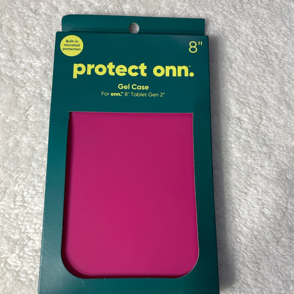 On Pink Gel Case for 8" Tablet